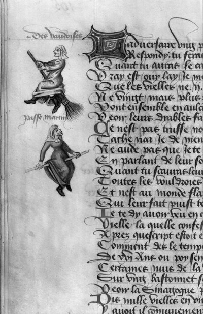 Ms Fr 12476 fol.105v Zwei Hexen aus 